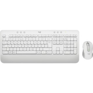 Logitech Desktop MK650 Signature BOLT [DE] white BT Mouse: Signature M650 for Busi. (400â€“4000 DPI)