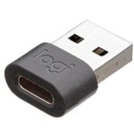 Logitech Zone Wired USB-C to A Adapter - GRAPHITE - WW