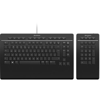 3DCONNEXION Keyboard Pro with Numpad UK QWERTY