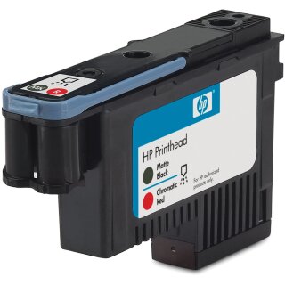 HP 73 original printhead CD949A chromatic red matte black and chromatic red 1-pack