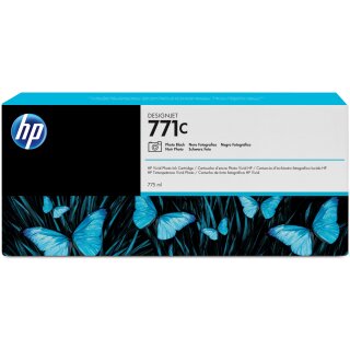 HP Tinte 771C Original Tinte foto schwarz Standardkapazität 775ml 1er-Pack