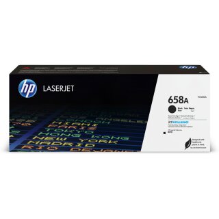 HP Toner 658A Black LaserJet Toner Cartridge