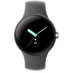 Google Pixel Watch polished silver stainless steel 41mm...