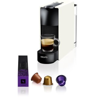 Krups XN1101 Nespresso Essenza Mini Pad-Kaffeemaschine Weiß