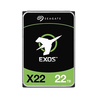 SEAGATE Exos X22 20TB HDD SATA 6Gb/s 7200rpm 512MB cache 8,89cm 3,5Zoll 24x7 512e/4KN