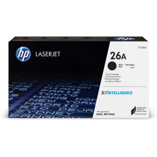 HP Toner 26A CF226A Schwarz bis zu 3.100 Seiten ISO/IEC 19752
