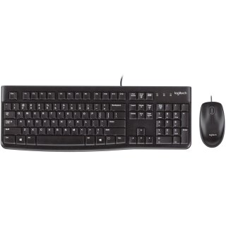 Logitech Desktop MK120 [UK] black