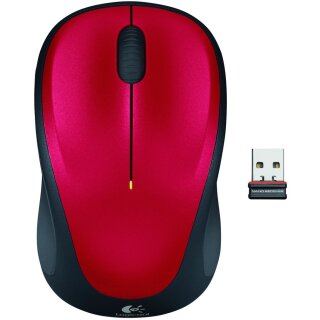 Logitech M235 wireless red