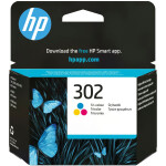 HP Tinte 302 F6U65AE Color (Cyan/Magenta/Gelb)