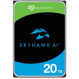 SEAGATE Surveillance Video Optimized AI Skyhawk 16TB HDD SATA 6Gb/s 512MB cache 3.5inch CMR Helium