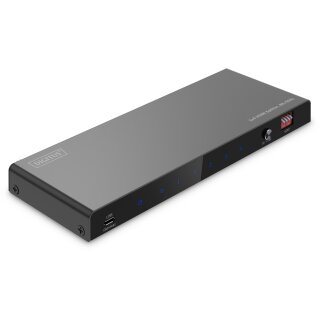 DIGITUS Splitter HDMI 1x4 8K/60Hz Toslink.Stereo.EDID Contr.