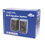 Lausprecher LogiLink 5 Watt SP0028 Hi-Fi Aktiv 3,5mm Klinke High End System