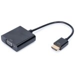 DIGITUS HDMI-Konverter HDMI-A -> VGA(D-Sub) schwarz