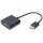 DIGITUS HDMI-Konverter HDMI-A -> VGA(D-Sub) schwarz