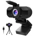 Webcam UK 90 Full HD 1080p schwarz mit Stativ