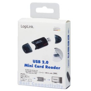 LogiLink Cardreader USB 2.0 Stick extern für SD/MMC Mini