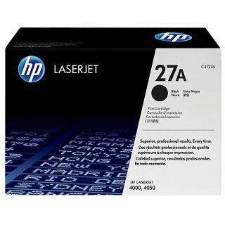 HP Toner 27X C4127X Schwarz