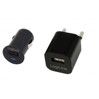 5W USB Power Adapter Netzteil Handy Apple iPhone Ladegerät Reiseladegerät + Kfz