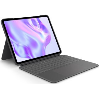 Logitech Combo Touch Tastatur Trackpad Apple iPad Pro 13" Gray