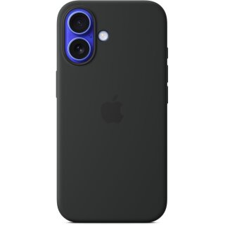 APPLE iPhone16 Silicone Case with MagSafe - Black