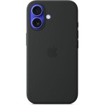 APPLE iPhone16 Silicone Case with MagSafe - Black