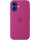 APPLE iPhone16 Silicone Case with MagSafe - Fuchsia