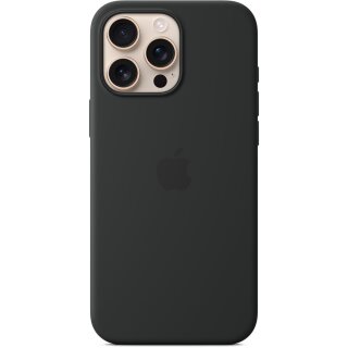 APPLE iPhone16 Pro Max Silicone Case with MagSafe - Black