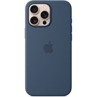 APPLE iPhone16 Pro Max Silicone Case with MagSafe - Denim