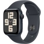 APPLE Watch SE GPS 40mm Midnight Aluminium Case with...