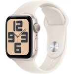 APPLE Watch SE GPS 40mm Starlight Aluminium Case with...