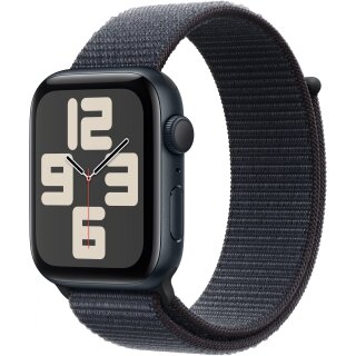 APPLE Watch SE GPS 44mm Midnight Aluminium Case with Ink Sport Loop