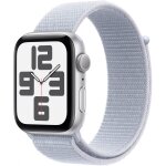 APPLE Watch SE GPS 44mm Silver Aluminium Case with Blue...