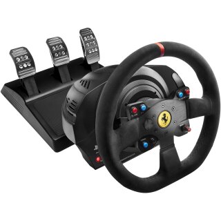 Thrustmaster Ferrari T300 Integral Racing - Alcantara Lenkrad- und Pedale-Set PC/PS3/PS4/PS5