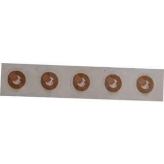 NFC Sicherheitssticker RFID Tag 18mm NTAG213 transp 10