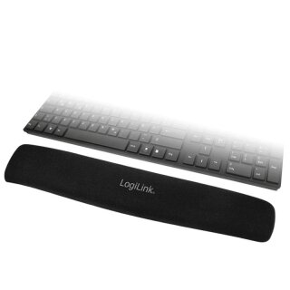Tastatur Gel-Handballenauflage schwarz