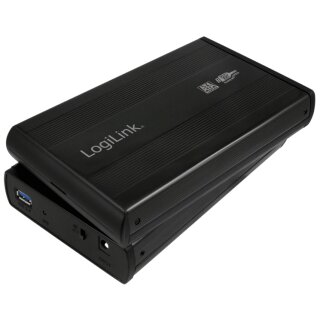 Festplattengehäuse 3,5 Alu SATA/USB 3.0