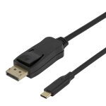 8K USB-C/DisplayPort Kabel 7680x4320 30Hz 2m schwa