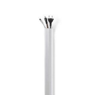 Aluminium Kabelkanal 1 m silber