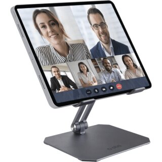 Tablet-Ständer universell silber