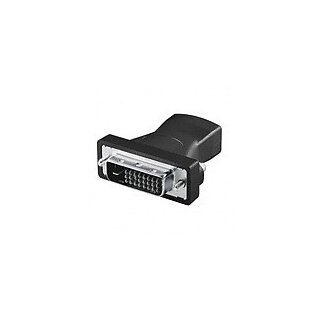 LogiLink HDMI > DVI-D 24+1 (BU-ST) Adapter Schwarz