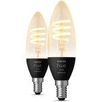 Philips Hue White Ambiance E14 Filament Doppelpack