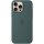 APPLE iPhone 16 Pro Max Silicone Case with MagSafe - Lake Green