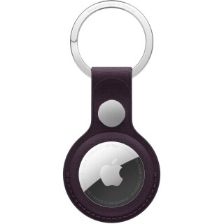 APPLE AirTag FineWoven Key Ring - Blackberry