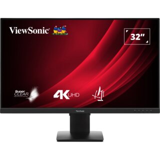 81,3cm/32" (3840x2160) ViewSonic VG3208-4K 16:9 4K VA HDR10 4ms 60Hz 2xHDMI DP Black