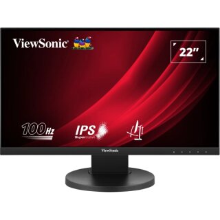 55,9cm/22" (1920x1080) ViewSonic VG2208A 16:9 FHD IPS 5ms 100Hz HDMI DP Speaker Black