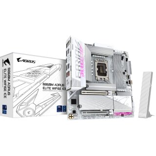 LGA1851 Gigabyte B860M AORUS ELITE WF6E ICE