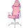 GAM-080 Gamingstuhl Kunstleder m. RGB LED pink