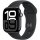 APPLE Watch Series 10 GPS + Cellular 42mm Jet Black Aluminium Case with Black Sport Band - S/M