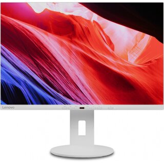 61cm/24" (1920x1200) Lenovo C24d-20 16:10 WUXGA IPS 5ms 60Hz HDMI DVI VGA Speaker White