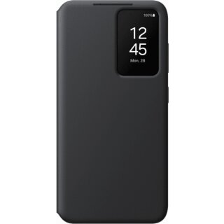 Smart View Wallet Case Galaxy S24+ schwarz